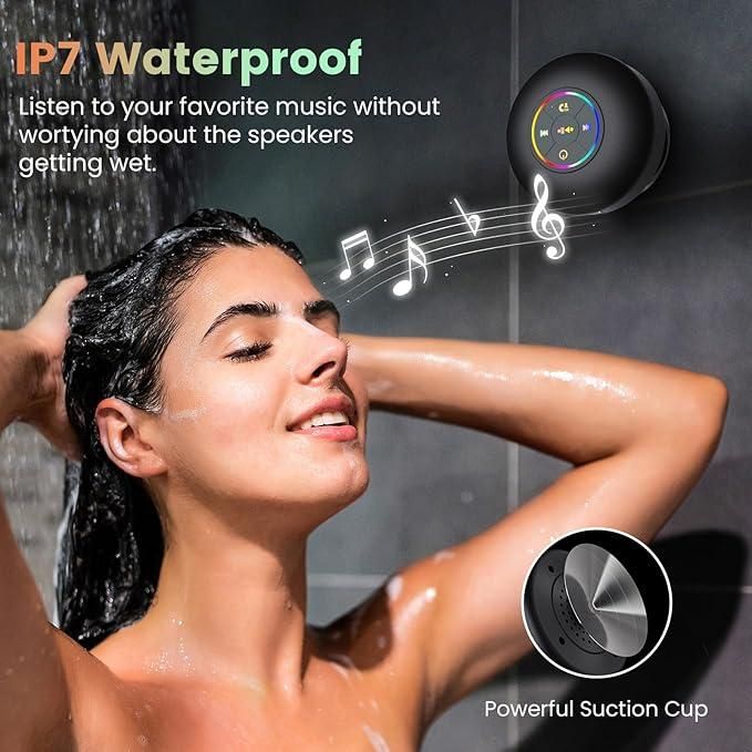 Suction Waterproof Bluetooth Speaker - Your New Bathroom Accessory