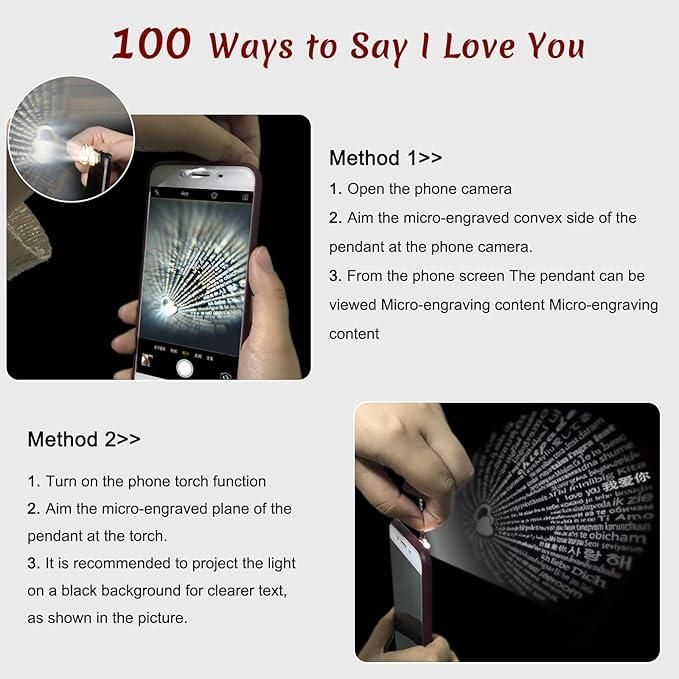 I Love You In 100 Languages - Adjustable Ring to Express Your Love