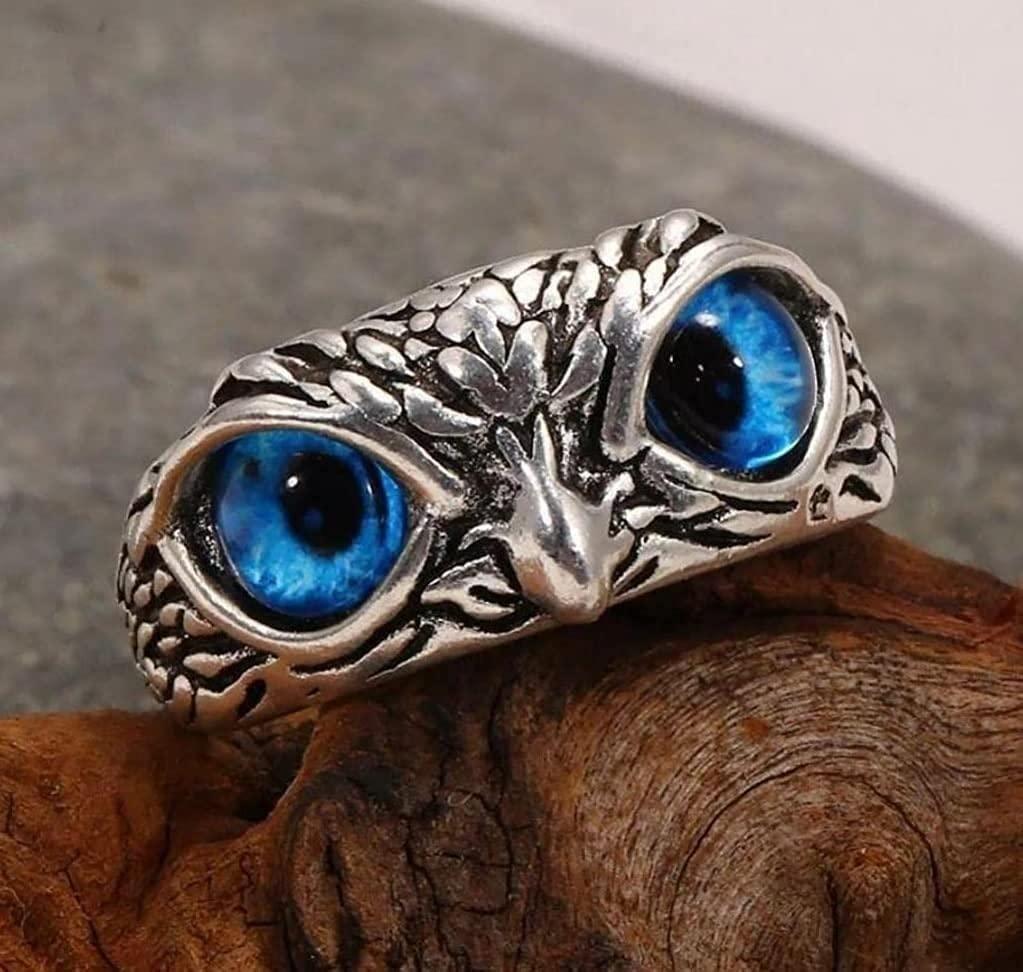 Silver Plated Owl Promise Rings