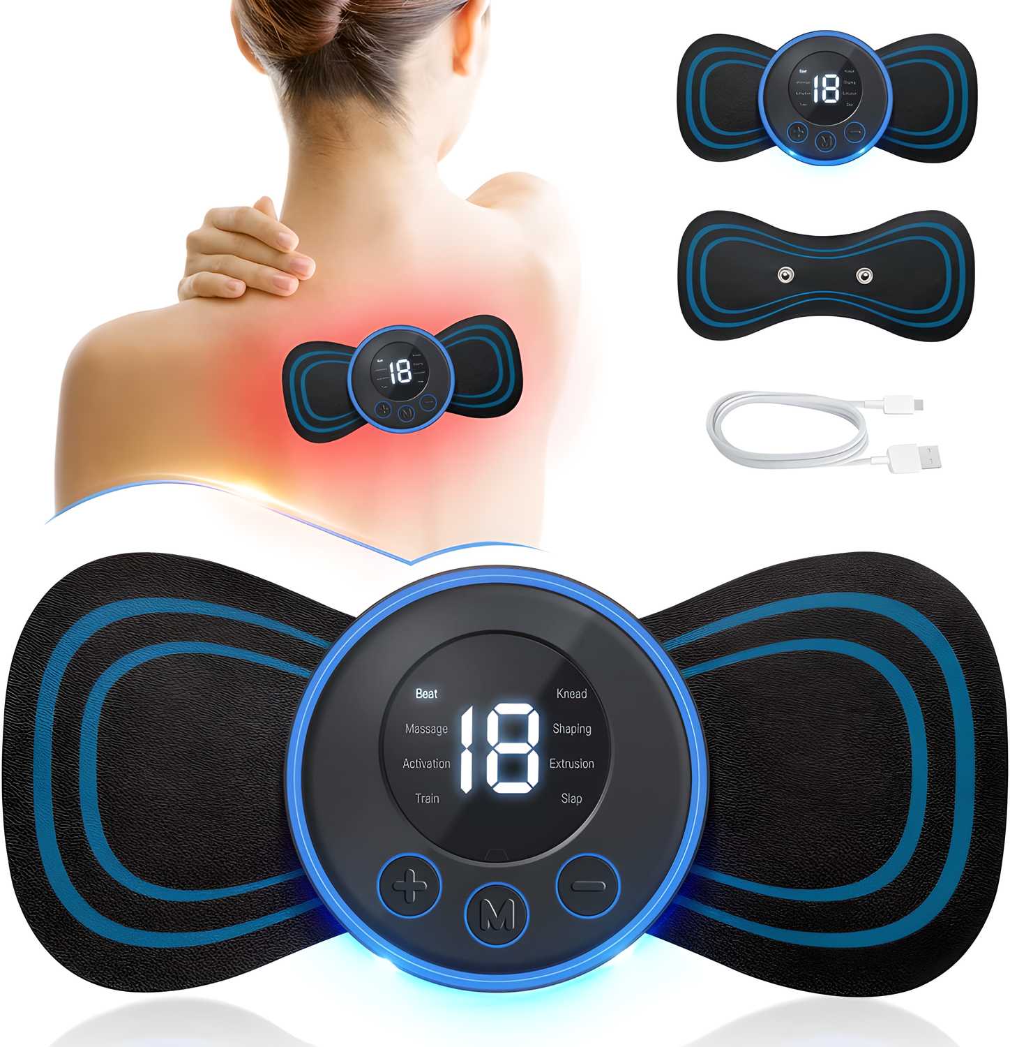 Wireless Portable Body Massager for Pain Relief
