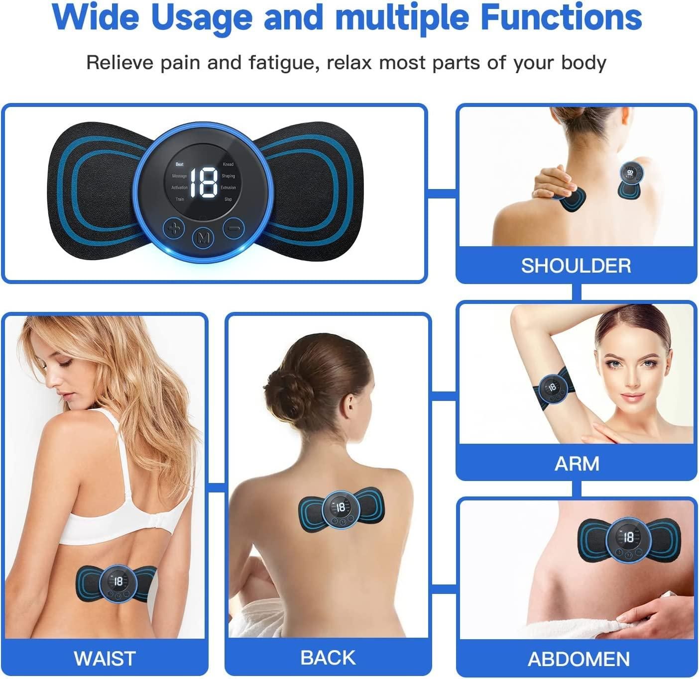 Wireless Portable Body Massager for Pain Relief